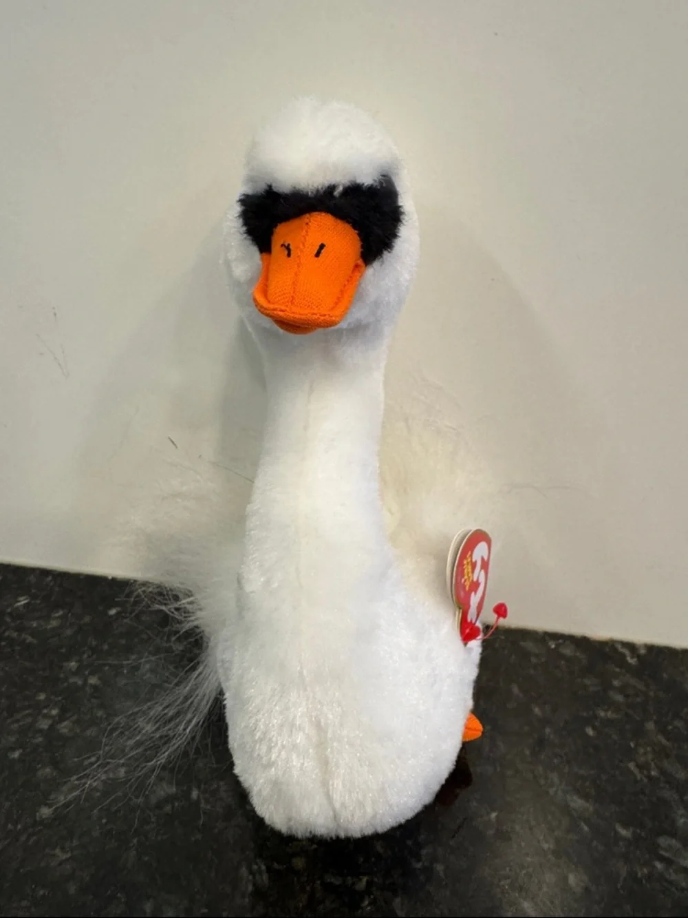 Ty Beanie Babies Gracie Swan White Ugly Duckling 8” Plush Toy New with Tag - Picture 2 of 10